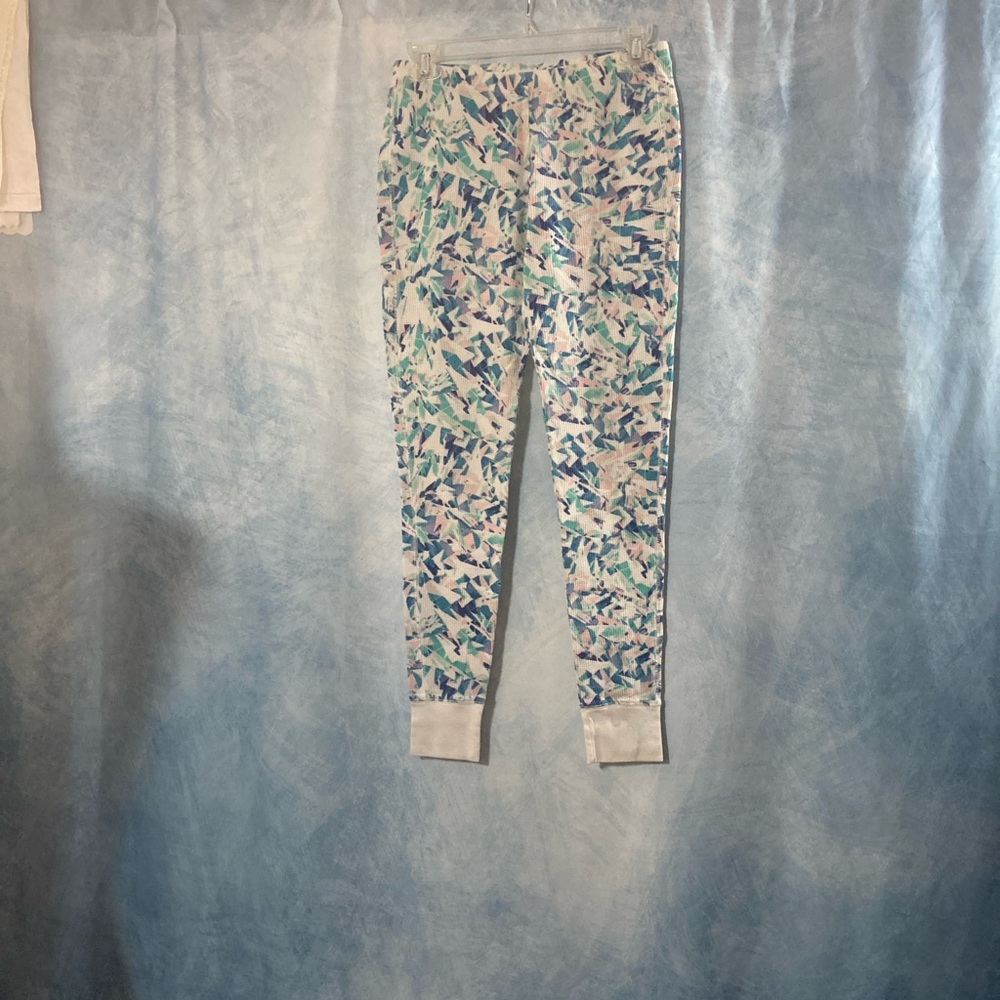 🌺2for$20🌺 Xhilaration Multicolored Patterned Pajama Pants Waffle Knit Cozy